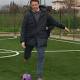 Renzi con un calcio al pallone inaugura un nuovo giardino - La Nazione